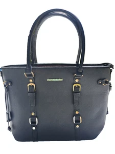 Borsa a mano Montana West Select nera borsa a tracolla cerniera tasche superiori - Foto 1 di 13