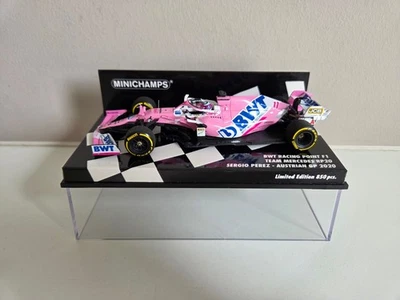 Minichamps 1/43 BWT Racing Point RP20 S. Perez - 奥地利 GP 2020 - 417200111 — 第 1/4 张图片