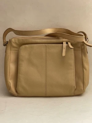 Liz Claiborn Yellow Shoulder Vintage Genuine Leather Bag - Image 1 of 4