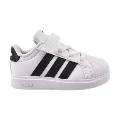Adidas Streettalk EL I WIDE Toddlers' Strap Shoes White/Black jq6145-W - Image 1 of 4