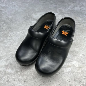 Dansko XP Professional schwarze Leder Clogs rutschfest Damen 37 / 6,5-7 - Bild 1 von 7