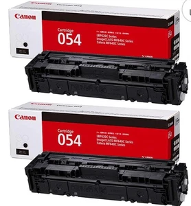 Canon Original 054H Schwarz Tonerkassette Hohe Kapazität (2er Pack) - Bild 1 von 1