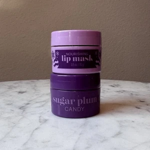 BATH & BODY WORKS Lip Scrub & Lip Mask Set SUGAR PLUM CANDY Sealed New - Picture 1 of 4