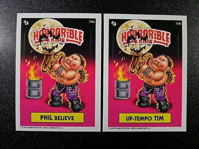 1st Ed. Lost Boys Still Believe Tim Cappello Garbage Pail Kids Spoof Horrorible - Image 1 of 4