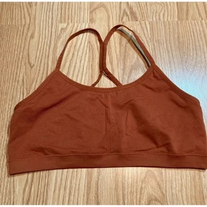 Ambrielle Seamless Scoop Neck Sport BH XL Yoga Workout Top - Bild 1 von 3