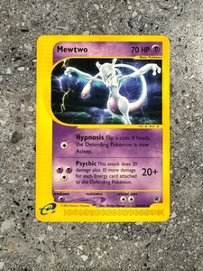 Pokemon TCG Cards Mewtwo 56/165 Expedition Rare NM - Picture 1 of 4
