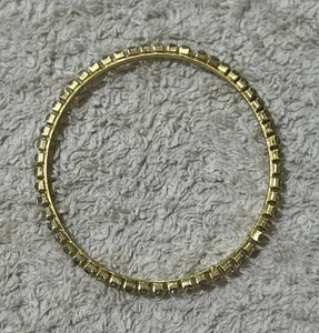 Hübscher gold- und silberfarbener Armreif Modeschmuck - Bild 1 von 4