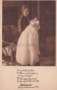 KÖNIGTUM - Prinzessin Victoria Luise, Deutschlands Spende Pelz Sauglings, AK - Bild 1 von 2