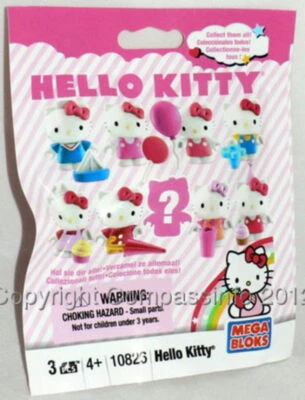 Mega Bloks Hello Kitty Mystery Pack Mini Figure 10826 - Image 1 of 2