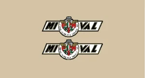 MIVAL FMI ADESIVI SERBATOIO TANK STICKERS - Picture 1 of 1