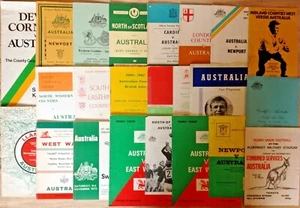 Australia Tour Rugby Programmes 1947 - 2009 - Picture 1 of 127