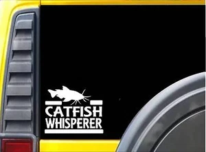 Catfish Whisperer Sticker J916 6 inch fishing decal - Bild 1 von 1