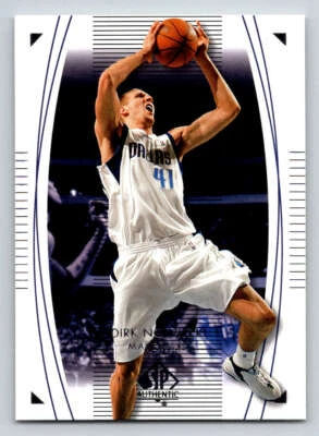 2003-04 SP Authentic #13 Dirk Nowitzki (ref 193302) - Image 1 of 2