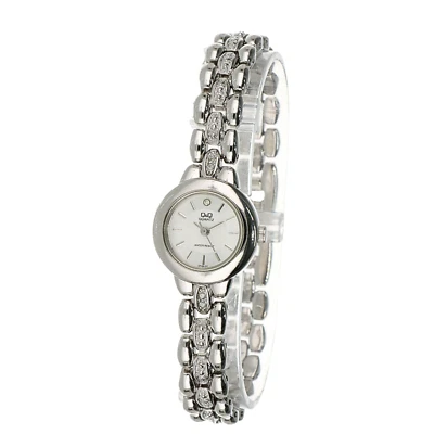 Q&Q Reloj Pulsera Mujer con Correa de Acero y Diamantes Foto 1 de 2
