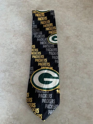 NFL Football Green Bay Packers RM Sport 1997 Ralph Marlin Co Tie Cover