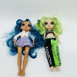Rainbow High Junior High Puppe Jade Hunter MGA 9,5" mit blauen Haaren Puppenpaar - Bild 1 von 10