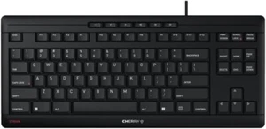 Cherry Stream TKL USB wired keyboard. US Black New In box JK-8600 - Picture 1 of 5