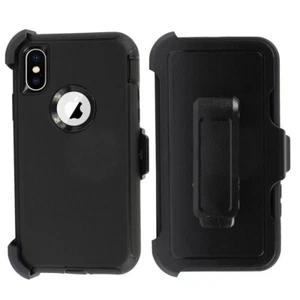 FW DEFENDER SERIES Holster Case, robust shorkproof mit Ständer für iPhone Xs - Bild 1 von 5