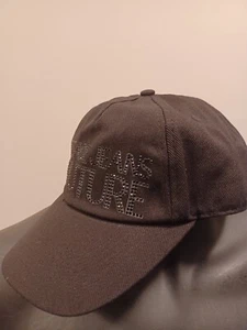 Versace Jeans Couture black Cristal Cap Hat Unisex Authentic Men Logo - Picture 1 of 8