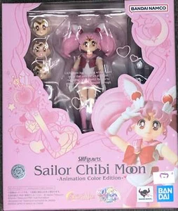 Sailor Moon S.H.Figuarts Sailor Chibi Moon Animazione Edizione a Colori Ristampa - Foto 1 di 7