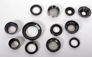 Lot of 12 Large format lens cells Schneider Tominon SOLD AS IS FOR PARTS #5511 - Picture 1 of 2