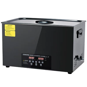 CREWORKS 30L Ultraschall Reinigungsgerät Entgas inkl. Korb Ultraschallreinige - Bild 1 von 9
