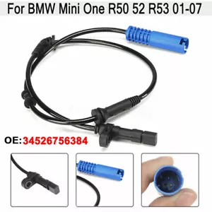ABS Sensor Raddrehzahlregler Vorne Links rechts 34526756384 Für MINI R50 R52/R53 - Bild 1 von 14