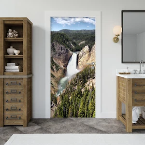 3D Pine Forest G8236 Door Wall Mural Photo Wall Sticker Decal Wall Erin 2023 - Picture 1 of 11