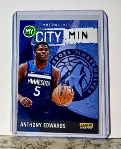 Anthony Edwards 2023-24 Panini NBA #18 MyCity Card Timberwolves 1/543 - Picture 1 of 2