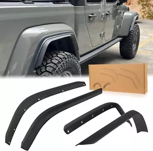 Front & Rear Fenders Compatible with 2020-2024 Jeep Wrangler Gladiator JT Spo - Picture 1 of 8