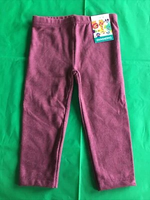 Legging Garanimals Granate Sólido Talla 12 Meses Nuevo con Etiquetas Foto 1 de 4