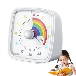 Visueller 60-Minuten-Timer mit Nachtlicht Countdown-Timer Regenbogen Muster - Bild 1 von 18