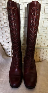 Bally Gifolla italian leather boots size 40 (Uk 7) - Picture 1 of 9