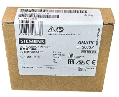 6ES7132-6BF01-0BA0 New Sealed Siemens PLC Module 6ES7 132-6BF01-0BA0 IPC - Image 1 of 4