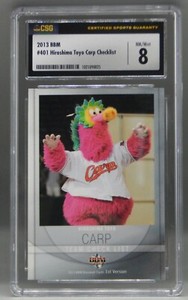 2013 BBM #401 Hiroshima Toyo CARP MASCOT trading card CSG 8 MLB Baseball MUPPET