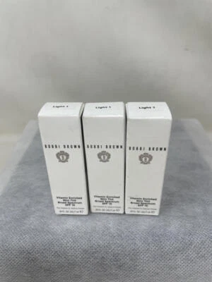Bobbi Brown Vitamin Enriched Skin Tint Moisturizer SPF 15 Light 1, 0.24oz 3 Pack - Image 1 of 4