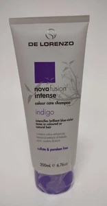 De Lorenzo NovaFusion Intense - Color Care Shampoo - Indigo 6.76oz - Picture 1 of 1