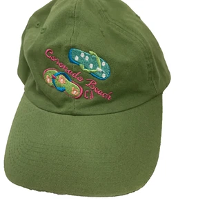 Coronado Beach Blue 84 Green Ball cap / Cotton Adj fit - Picture 1 of 7