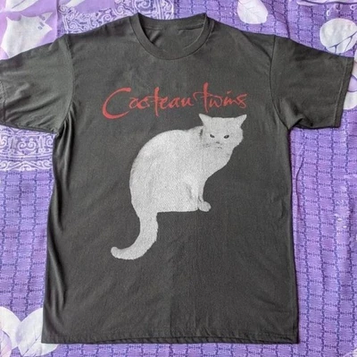 Camisa De Colección Colección Cocteau Twins Banda Hombres Negra Todas las Tallas S a 5XL Foto 1 de 4