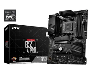 MSI B550-a Pro Socket AM4 AMD Motherboard (DAMAGED / PARTS ONLY) - Zdjęcie 1 z 1