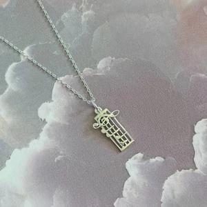 Massiver 925 Sterling Silber Musiknotation Musiknote Anhänger Halskette - Bild 1 von 4