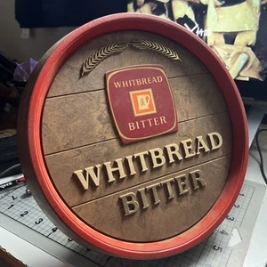 Whitbread - Trophy Bitter Vintage Beer frame excellent condition 9in diameter - Picture 1 of 3