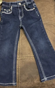 Cowgirl Hardware Toddler Girls Jeans Size 3T - Picture 1 of 9