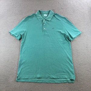 Polo Lacoste Para Hombre XL Verde Vintage Lavado Piqué Croc Logo Diseñado Francia - Imagen 1 de 13