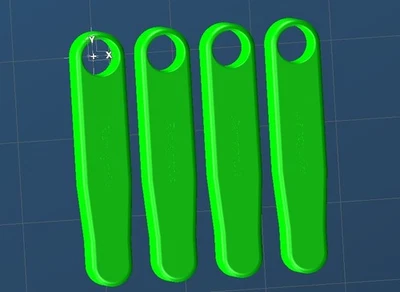 RENEGADE 3D PRINTED PRODUCTS BKC, Brooklyn, 5 inch Seat Risers, 22mm bar slot mounts,