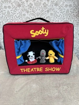 Sooty Theatre Show Finger Puppets Vintage Rare Collectors Item Kids TV Show 2001 - Image 1 of 4