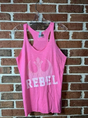 Женская майка Next Level Star Wars The Force Awakens Rebel Racerback розовая - M - Изображение 1 из 4