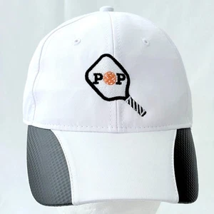 Fersten Worldwide Pickleball Baseballmütze weiß verstellbarer Riemen hinten neu mit Etikett - Bild 1 von 6