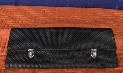 Porsche 911 1969-1973 Bolsa de herramientas tejido cesta rollo con cierres original 911S 914-6 Foto 1 de 4