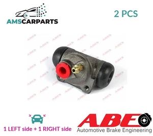 DRUM WHEEL BRAKE CYLINDER PAIR REAR C5C001ABE ABE 2PCS NEW OE REPLACEMENT - Picture 1 of 5